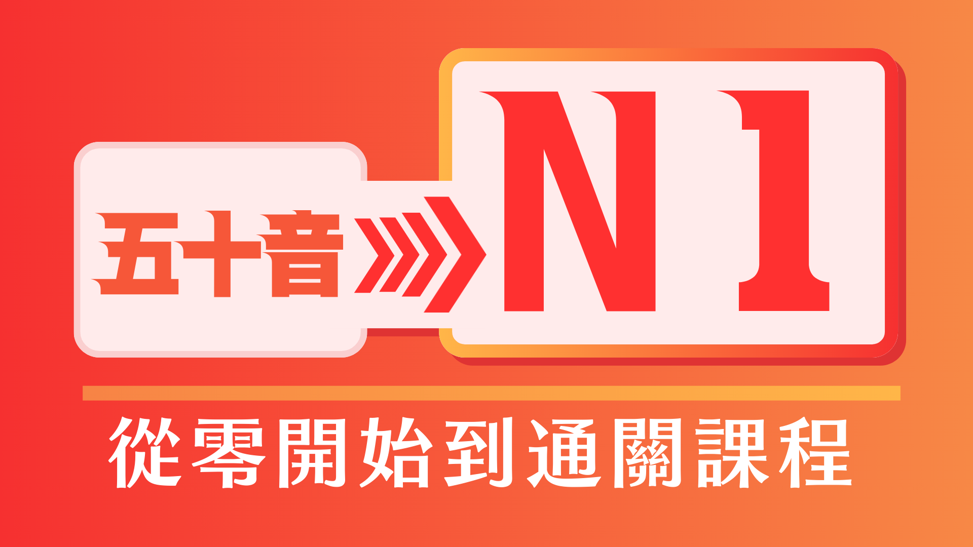 從頭學到日檢N1直接日本就學就業