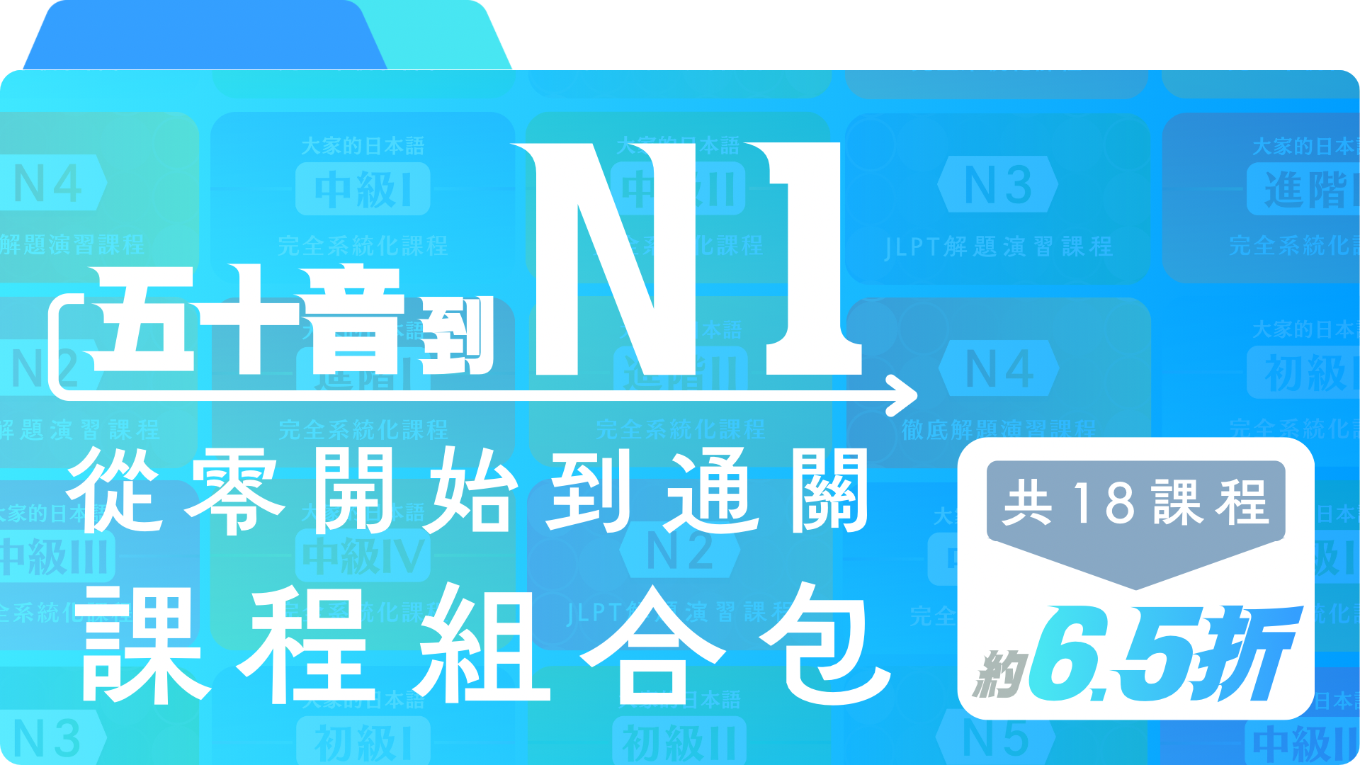 從五十音到日檢N1課程看懂報章雜誌直接赴日